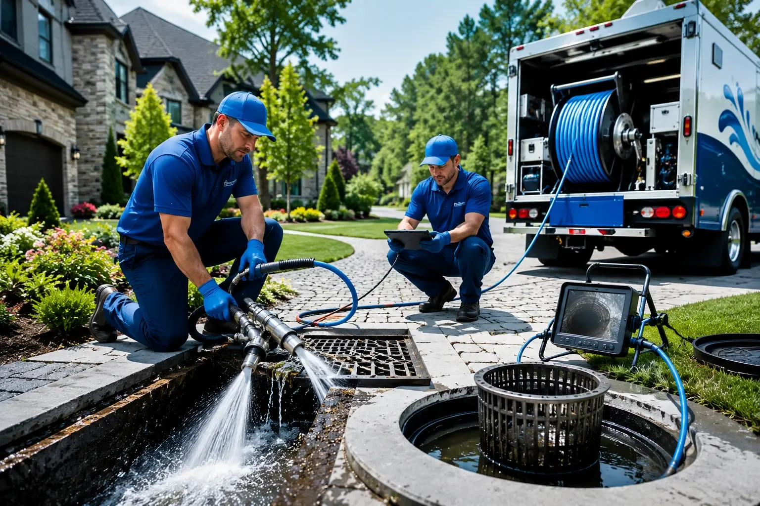 Local outdoor drain cleaning professionals in Manitou, OK